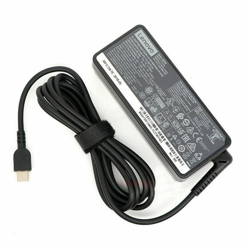 Adapter Charger laptop Lenovo Thinkpad E490s E490 E590 E595  T580 T480 T480s L380 L480 X280 YOGA 370 20V- 3.25A 65W USB TYPE C