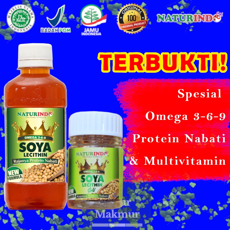 Jual Soya Lechitin Suplemen Herbal Multivitamin Nutrisi Alami Kedelai