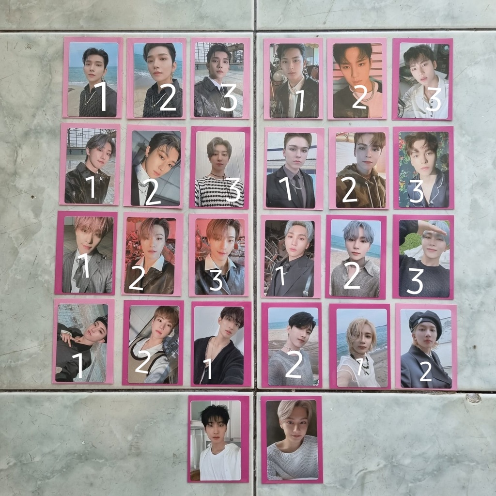 [READY STOCK] PHOTOCARD SEVENTEEN ATTACA OP.1 OP.2 OP.3 JOSHUA MINGYU THE8 VERNON DINO SEUNGKWAN HOS