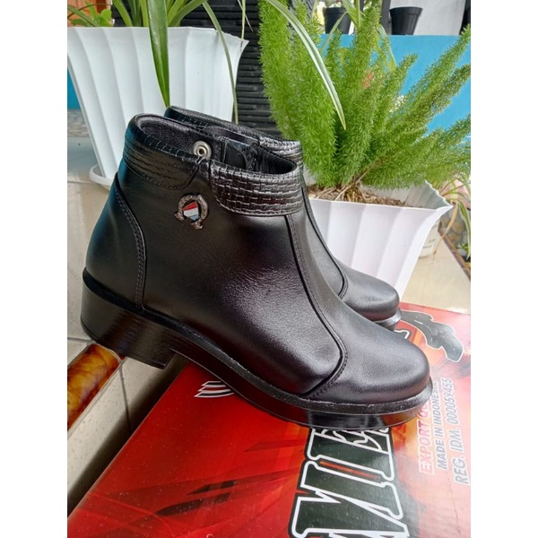 Sepatu Wanita Sepatu POLWAN/PNS/SECWAN Sepatu Sekolah Sepatu kulit wanita PDH BOOT