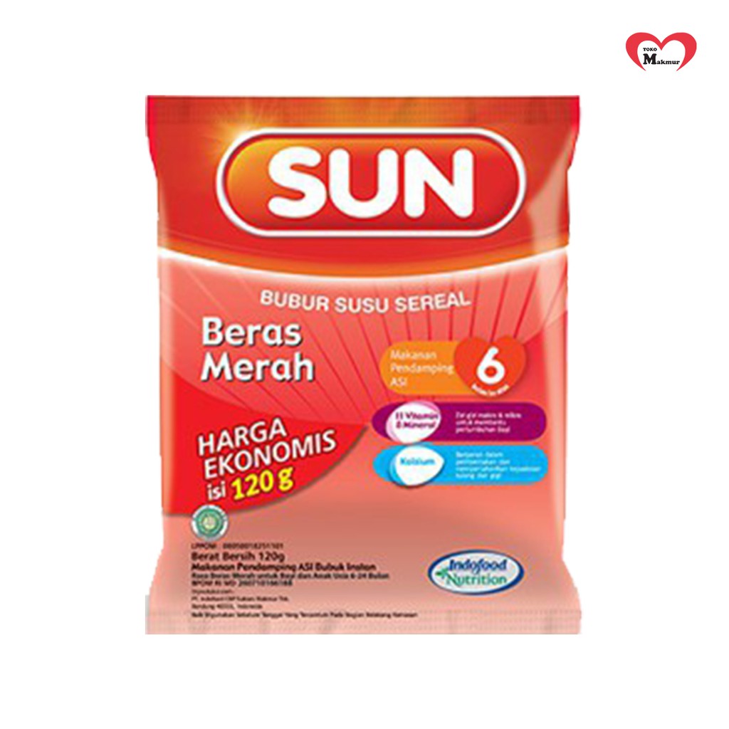 Sun Bubur Susu Ekonomis 120Gr / Toko Makmur Online