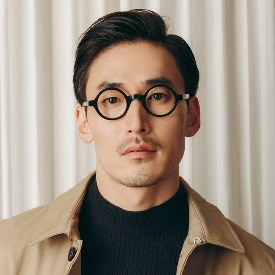 Frame kacamata retro korea pria bulat ZOLMAN