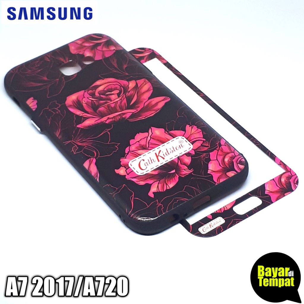 Case Hp Motif Bunga For Samsung A7 2017/A720