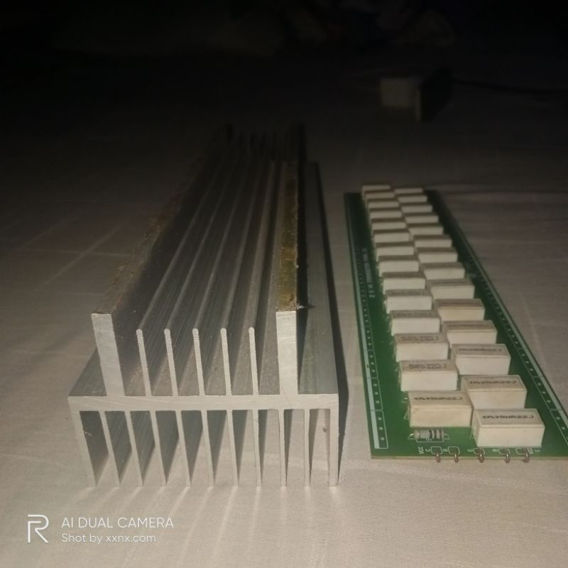heatsink 2 u panjang 30 cm tebal 6 mm