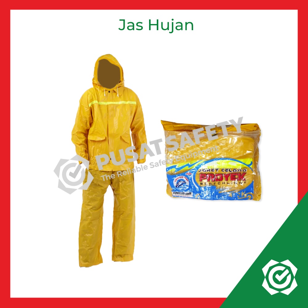 Jas Hujan Setelan Raincoat Dolphin