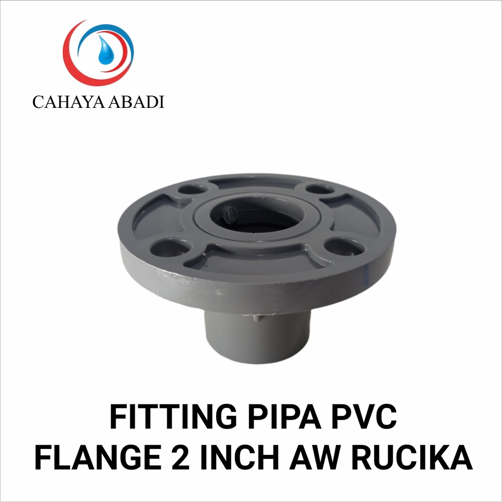 FLANGE RUCIKA 2 INCH - PVC - FLANGE - FITTING PIPA PVC RUCIKA