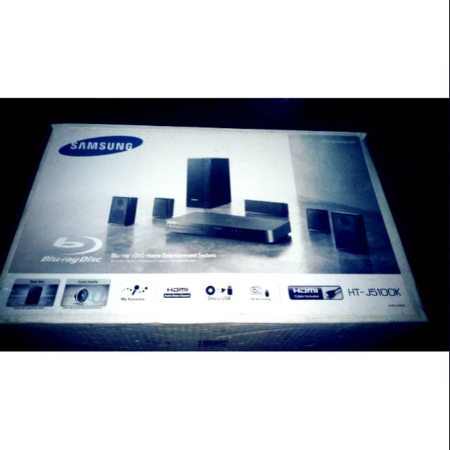 SAMSUNG blu-ray DVD home entertainment system HT-J5100K