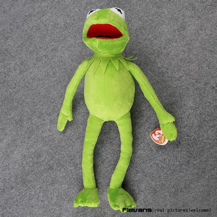 baby toys Hot Sale 14'' 40cm Kermit Plush Toys Sesame Street Doll Stuffed Animal Kermit Toy Plush