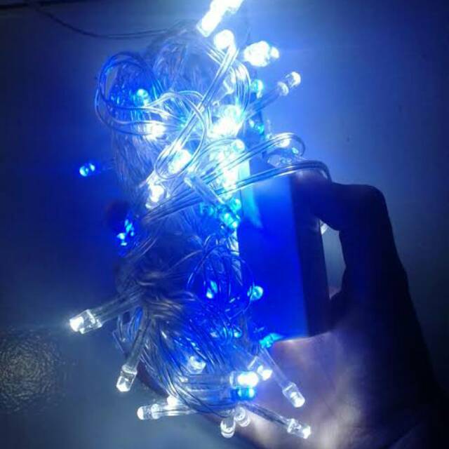 Promo Lampu Natal Biru Putih Tumblr Light Tumblr Lamp Lampu Hias Hiasan Kamar Lampu Led Shopee Indonesia