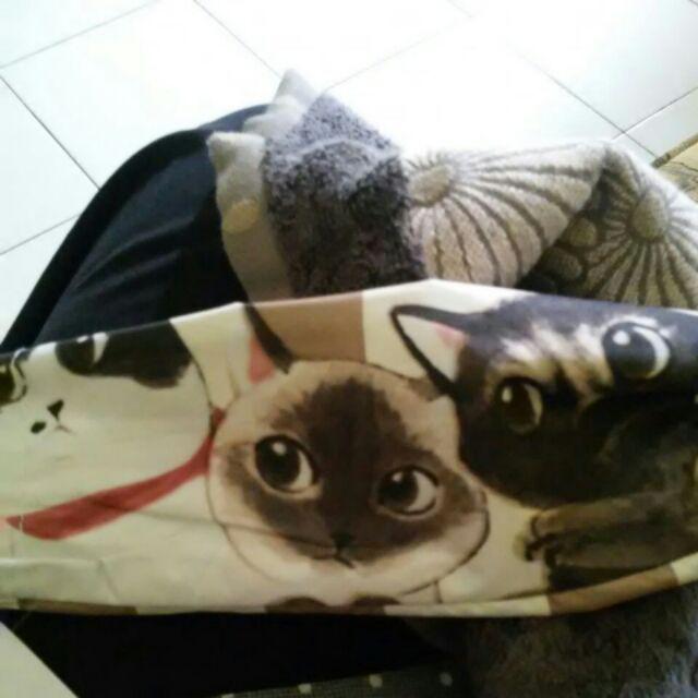 Payung Lipat 3 / Payung Kucing Cat  / You Are My Sunshine