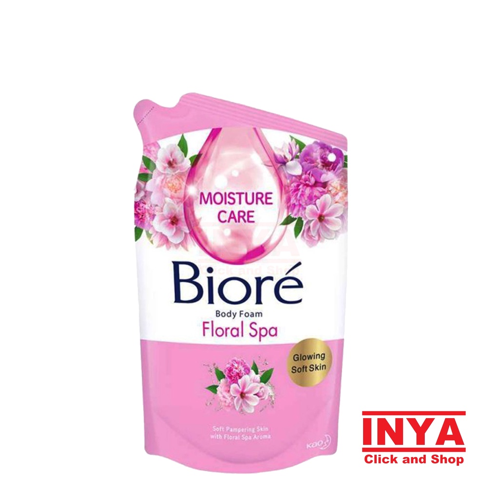 BIORE FLORAL SPA MOISTURE CARE BODY FOAM 250ml REFILL - Sabun Cair