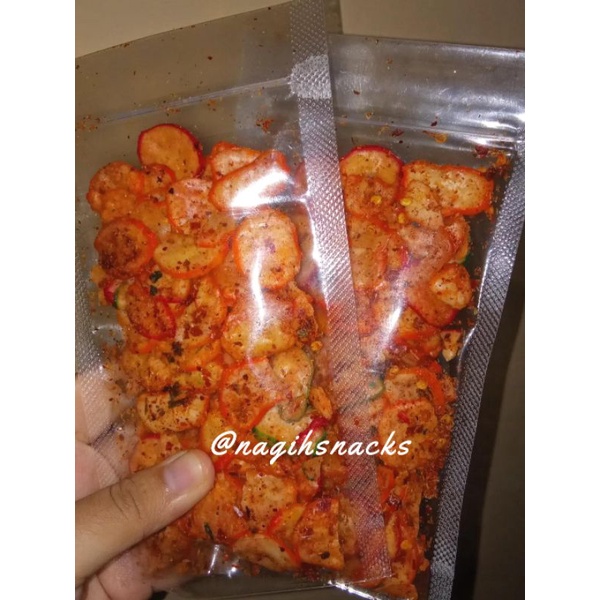 

Kerupuk seblak pedas daun jeruk 50 gram Kerupuk seblak renyah murah