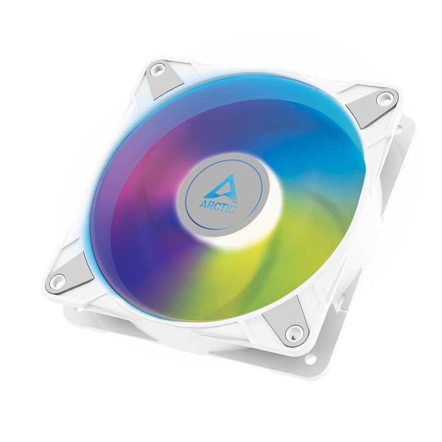 Fan ARCTIC P12 PWM PST A-RGB White 0dB | 3pcs Value Pack | 120mm 12CM