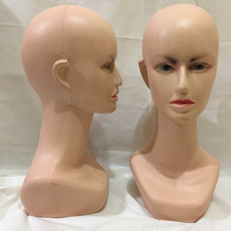 patung kepala disply jilbab