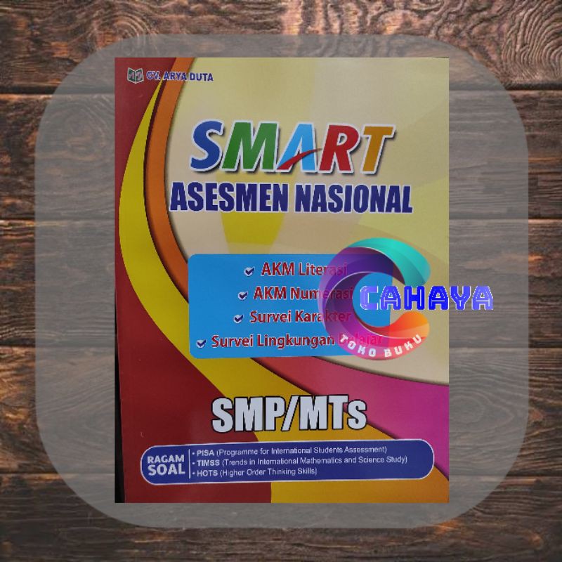 Buku Akm Smart Asesmen Nasional Smp/ Mts 2021 Terbaru