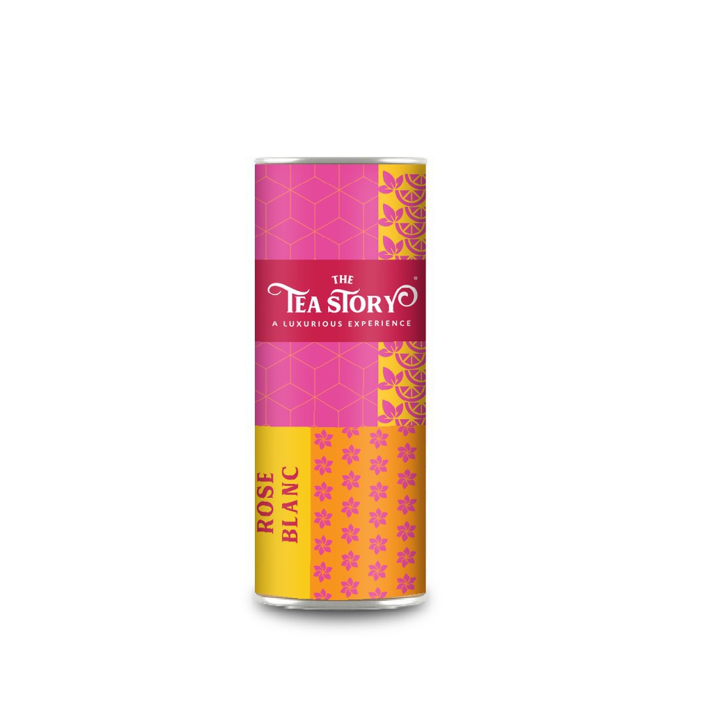 

The Tea Story Organic Rose Blanc Tea Tube