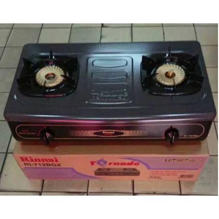 Jual Rinnai Kompor Gas 2 Tungku Ri 712 Bgx Indonesia Shopee Indonesia