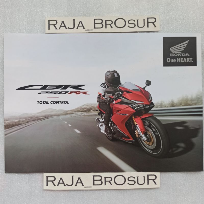 Poster brosur katalog flyer Honda CBR250RR CBR 250RR 2018