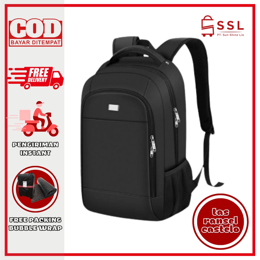 TAS POLO PRIA TAS PUNGGUNG / TAS POLO PRIA KERJA / TAS LAPTOP / ANTI AIR / TAS RANSEL UNISEX / RANSEL LAPTOP