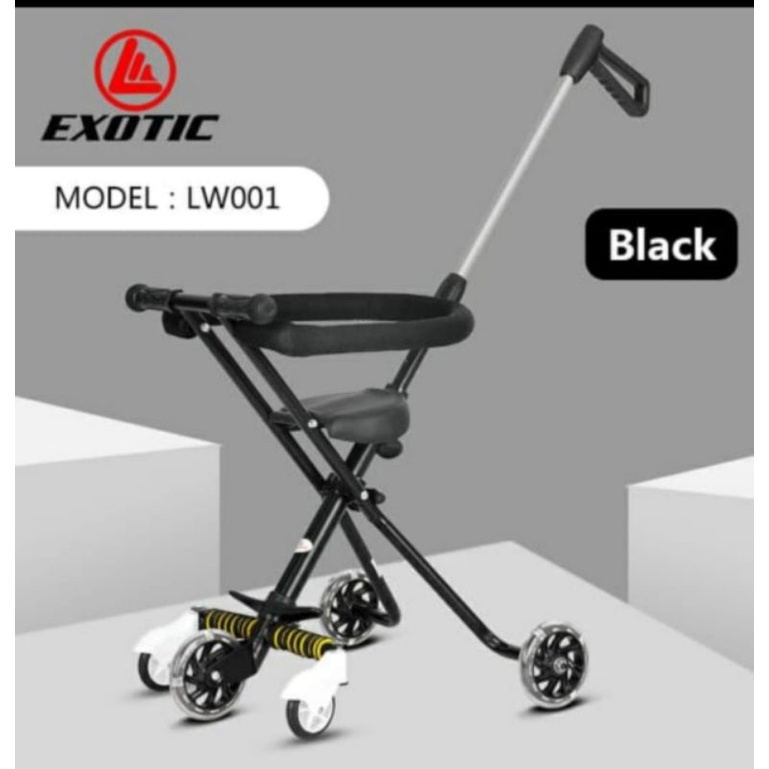 Stroller 5 roda exotic