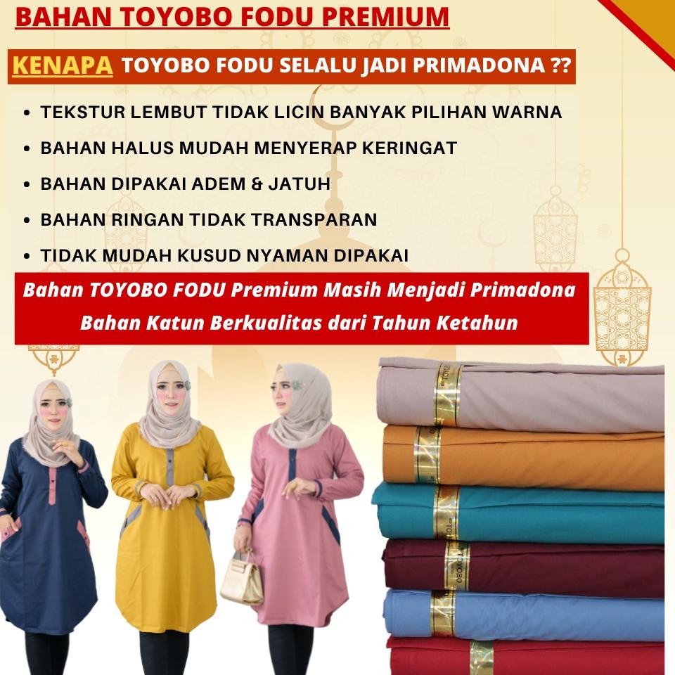 {BW.30My22н} Baju Atasan Tunik WanitaRemaja 2021 2022 Bahan Katun Toyobo Kekinian Import Busui Ld 11