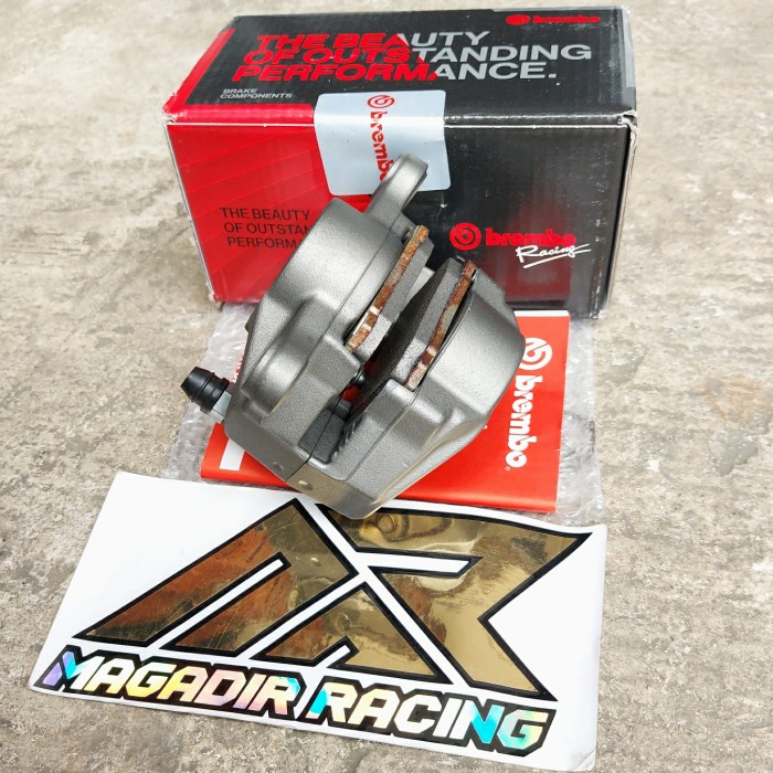 Promo Kaliper Pala Babi Cakram Brembo 2 Piston Red Logo100% Original Italia Keren
