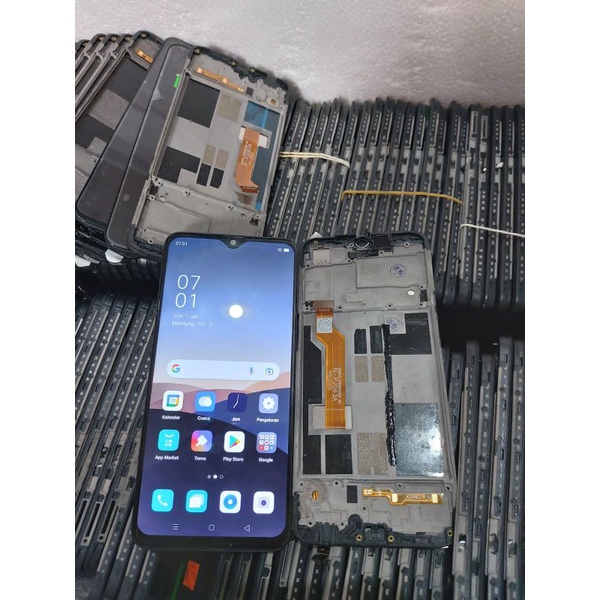 LCD OPPO F9 FULLSET FRAME ORIGINAL COPOTAN 100% TESTED