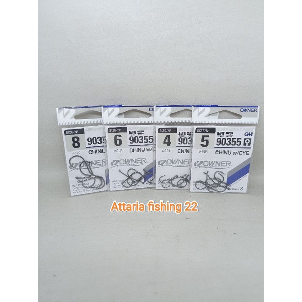 Pancing/Mata Kail Owner 90355 QH / Chinu W/Eye ( Ukuran Besar )