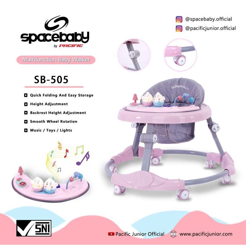 Baby Walker Space Baby SB 302 505 Pacific