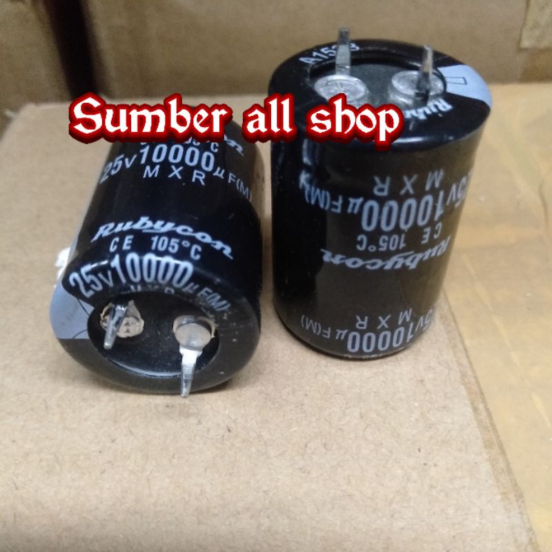 elco 10000uf 25v Rubycon