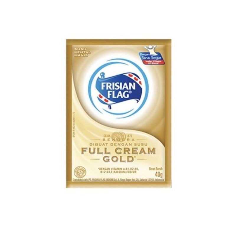 

Frisian Flag Full Cream Gold Sachet Renceng 40gr