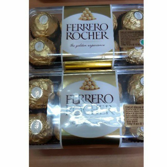 

FERRERO ROCHER T16 Box isi 16 coklat enak impor 200gr