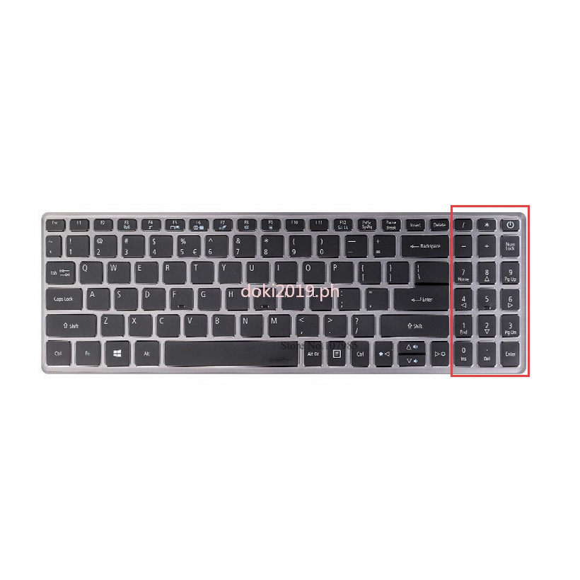 Skin Keyboard Silikon 15.6 &quot;Untuk Acer aspire 3 A315 42G A315 23G A315 34G 55G A315-57 A315-56 A315-55G