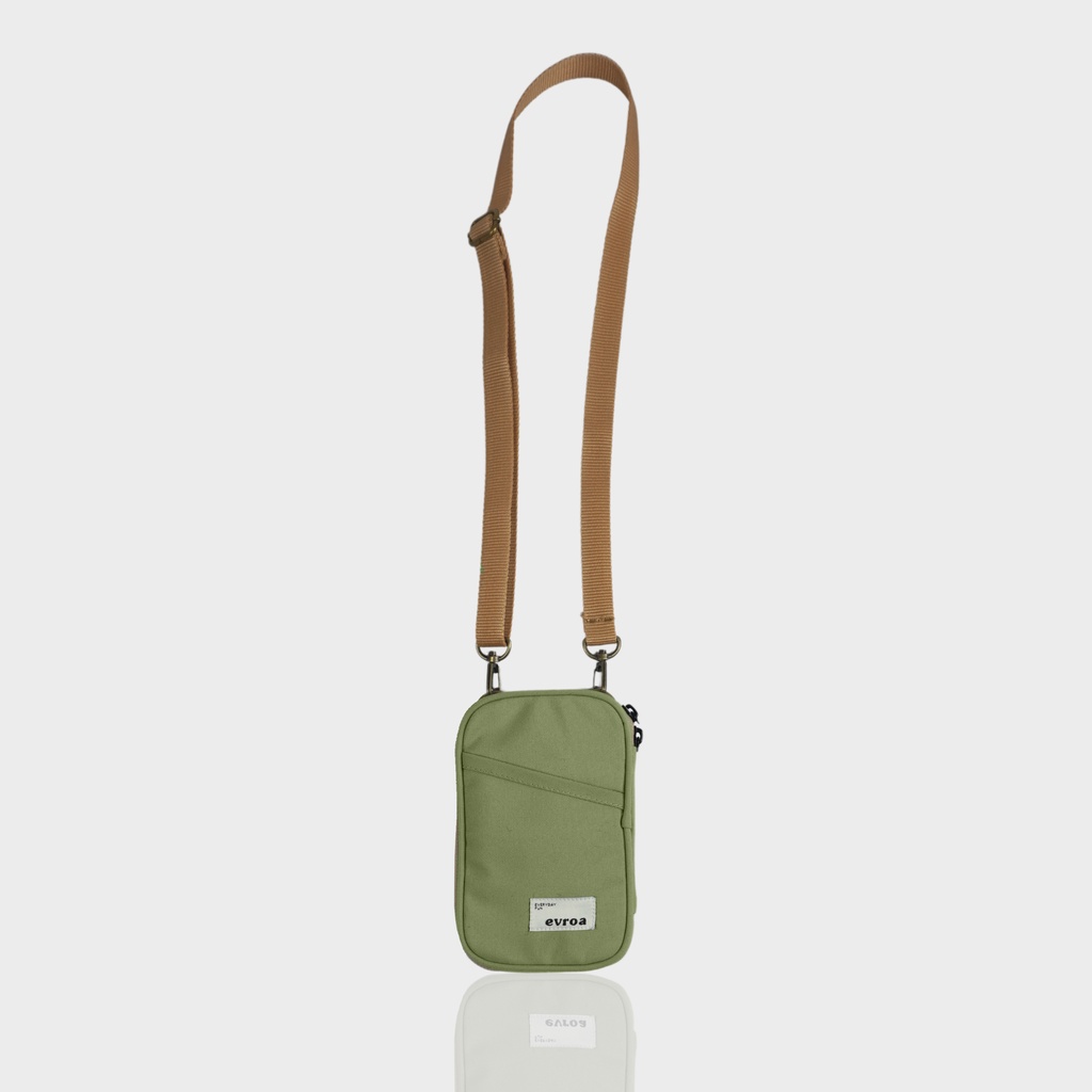 Evroa Polka Sling Phone - Sage Green