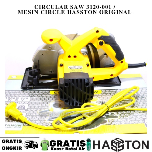 Hasston Circular Saw Tipe 3120-001 Px Original Terbaru Mesin Circle Listrik Pemotong Kayu Listrik Ge