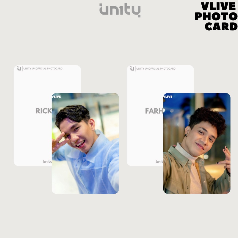 UN1TY UNOFFICIAL PHOTOCARD VLIVE