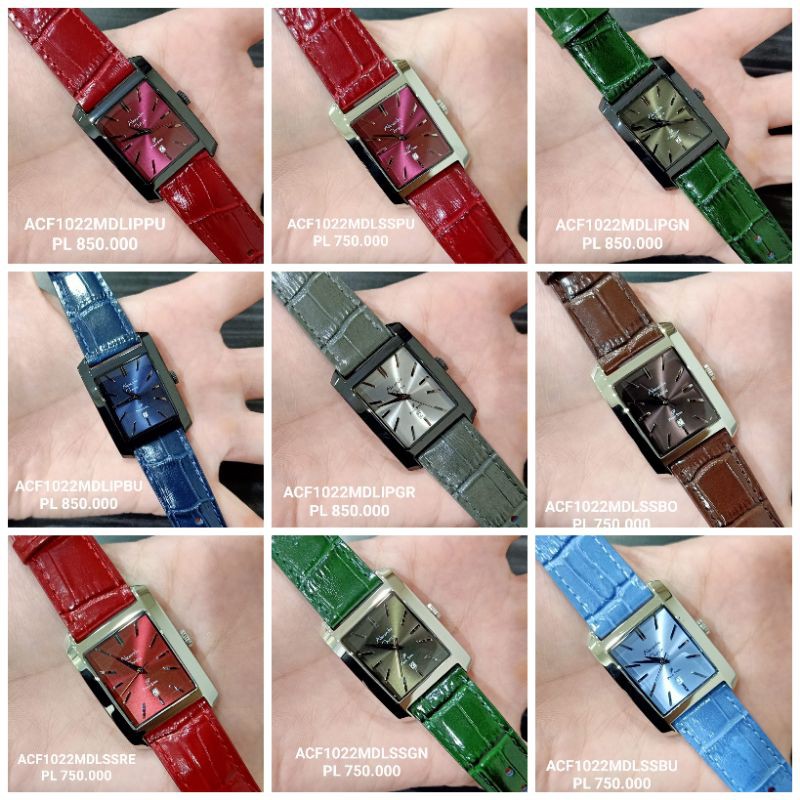 Jam Tangan Wanita Alexandre Christie Ac 1022 Kulit Original Garansi Resmi 1 Tahun