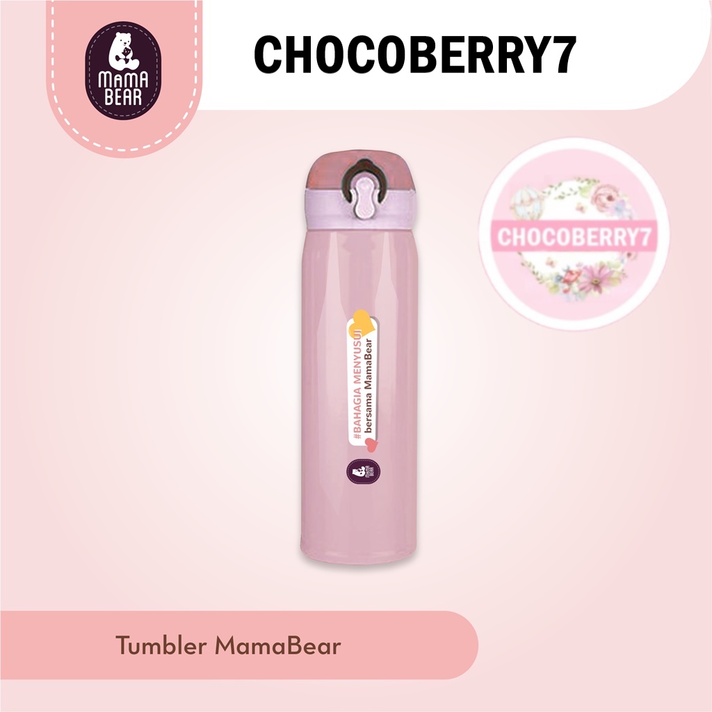 Tumbler Cantik MamaBear Botol Termos Mama Bear