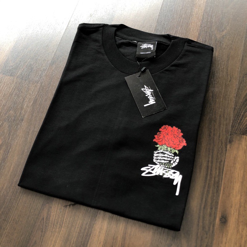 KAOS STUSSY - ROSE / TSHIRT STUSSY MIRROR ORIGINAL