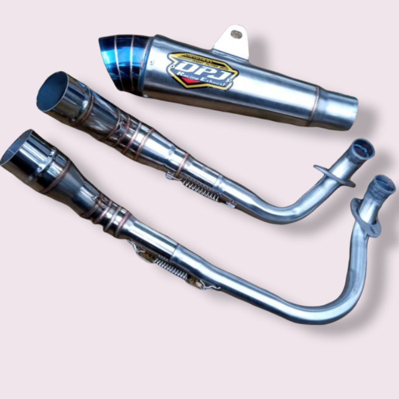 Kenalpot Dpj ujung blu Beat fi Beat karbu Vario 125