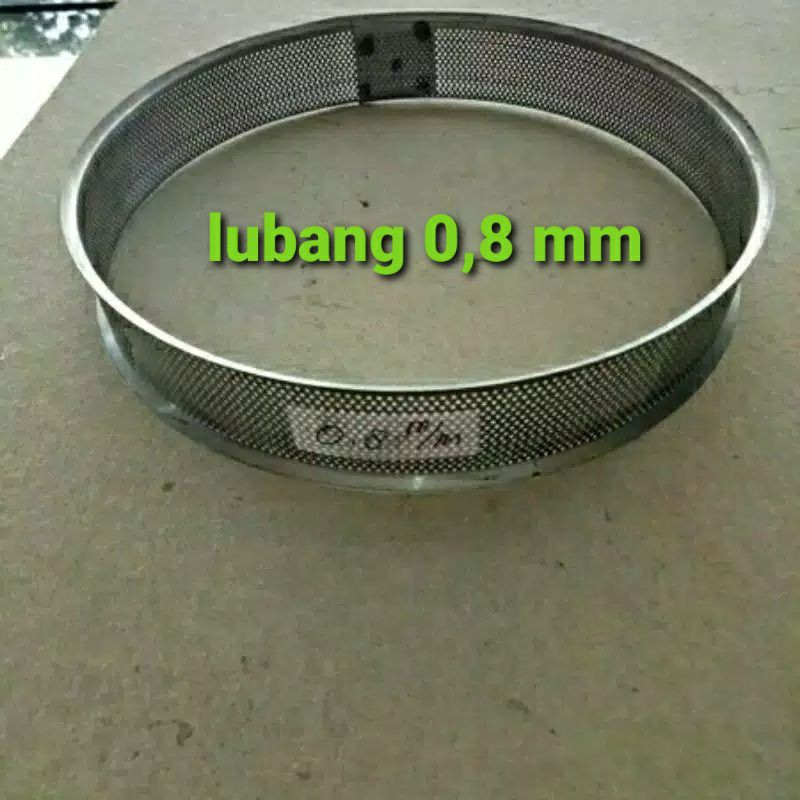 saringan mesin tepung ffc15 lubang 0,8mm saringan tepung