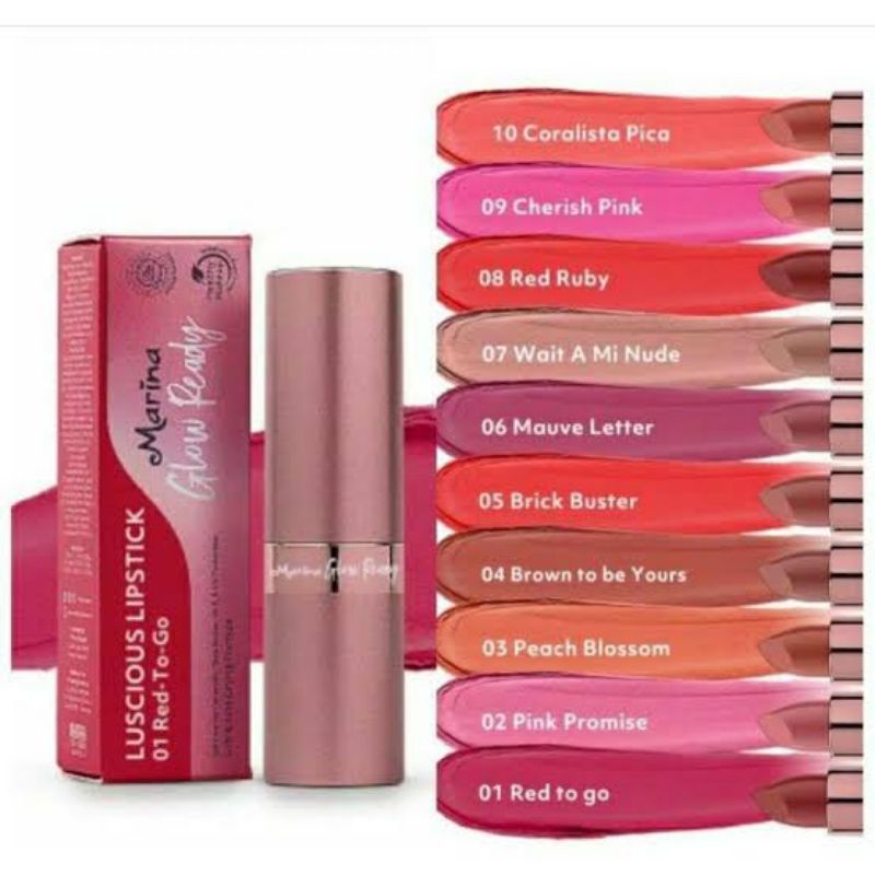 marina glow ready lipstick