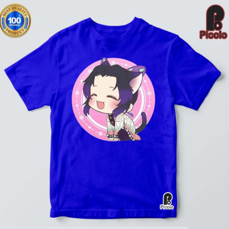 baju kaos anak shinobu kocho anime atasan unsex bahan premium