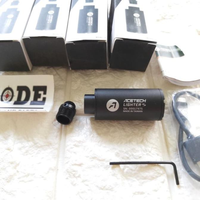 Acetech lighter S /tracer unit/aeg/gbb/glow in the dark | Mainan & Hobi | Aksesoris Airsoft Gun |