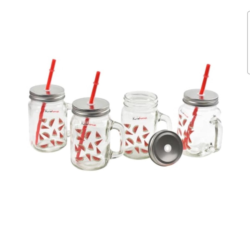 Set 4 Pcs Gelas Tumbler / SET GELAS MINUM 4PCS