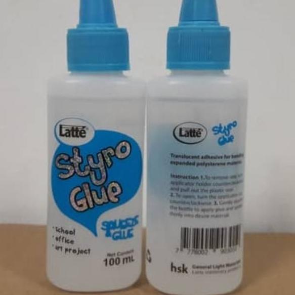 

[PROMO SIA52] Lem Latte Styro Glue / UHU / 100ml / Twist Harga Termurah