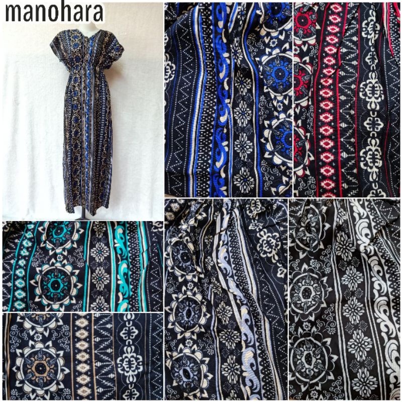 DRESS MANOHARA PANJANG ETNIK BALI (PILIH MOTIF)