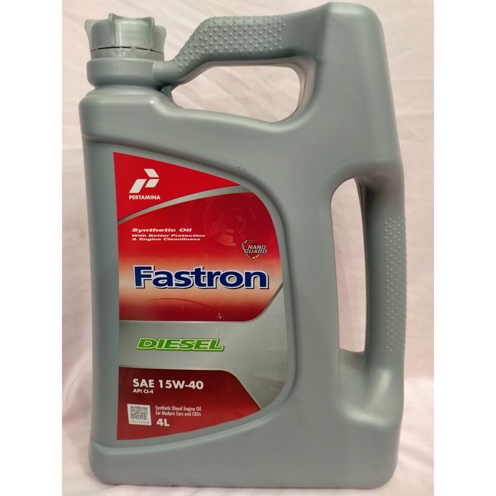 OLI MESIN MOBIL DIESEL FASTRON SAE 15W-40 4 LITER PERTAMINA