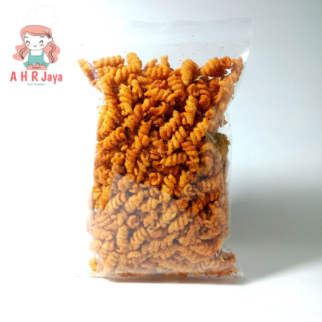 

MAKARONI SPIRAL MACARONI SPIRAL RASA PEDES Berat bersih 500 gr - Pedas