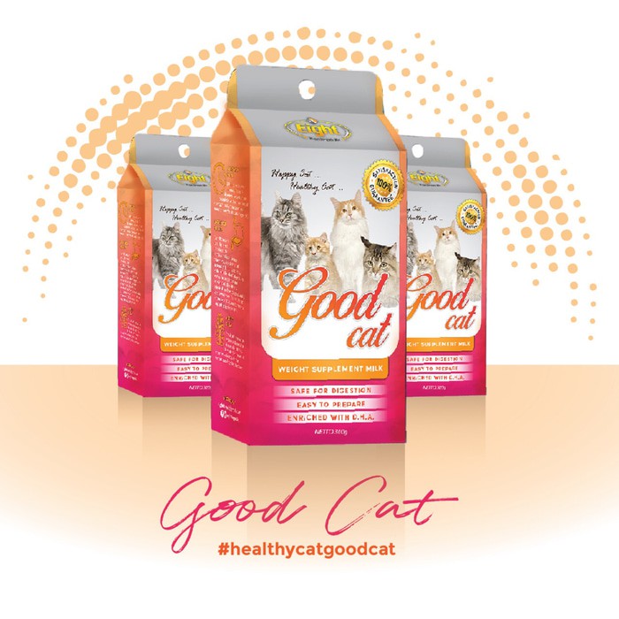 Good Cat Weight Suplement Milk 300gr - Susu Penggemuk Kucing ...